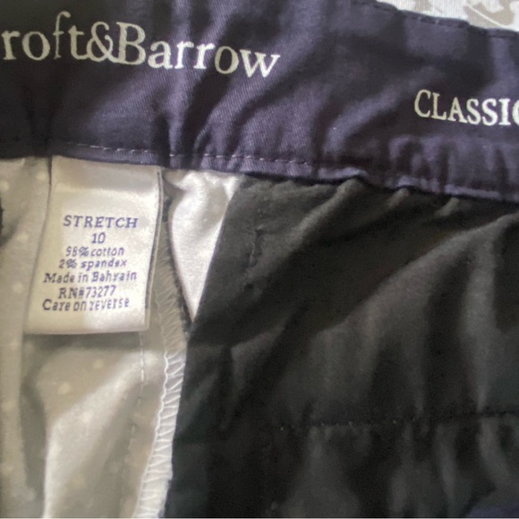 Craft and Barrow Navy white Polka Dot Capri - Picture 5 of 7